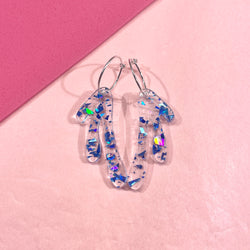 SPLASH - blue holo flakes