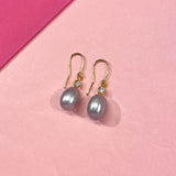 Grey pearls and bling