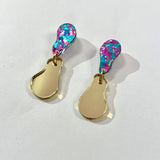 Drip ‘n’ Drops - pastel confetti/golden