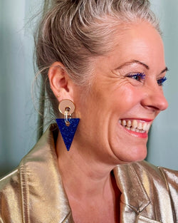 Geometry Baby - Golden/Rainbow/Midnight Glitter