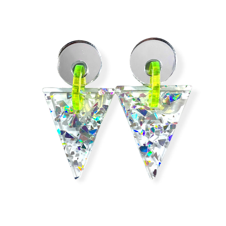 Geometry Baby - silvery/yellow/Holo Flakes