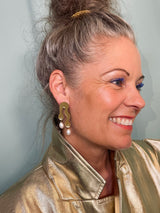 Double DRIP - Golden with Holo Flakes