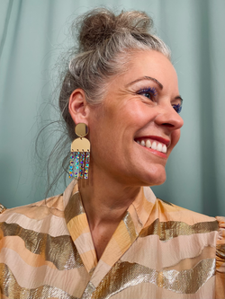 Tassel Queen - Golden/Golden/Tutti Frutti LIMITED