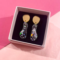 Tiny Angel - golden/holo flakes