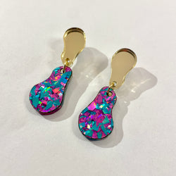 Drip ‘n’ Drops - golden/pastel confetti