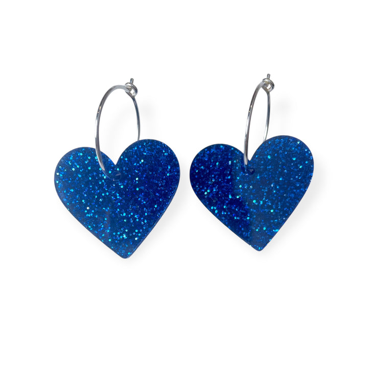 Two Hearts, midnight glitter