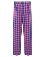 PAMELA TROUSERS - PINK CHECKED