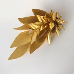 The Bird - gold/ocher
